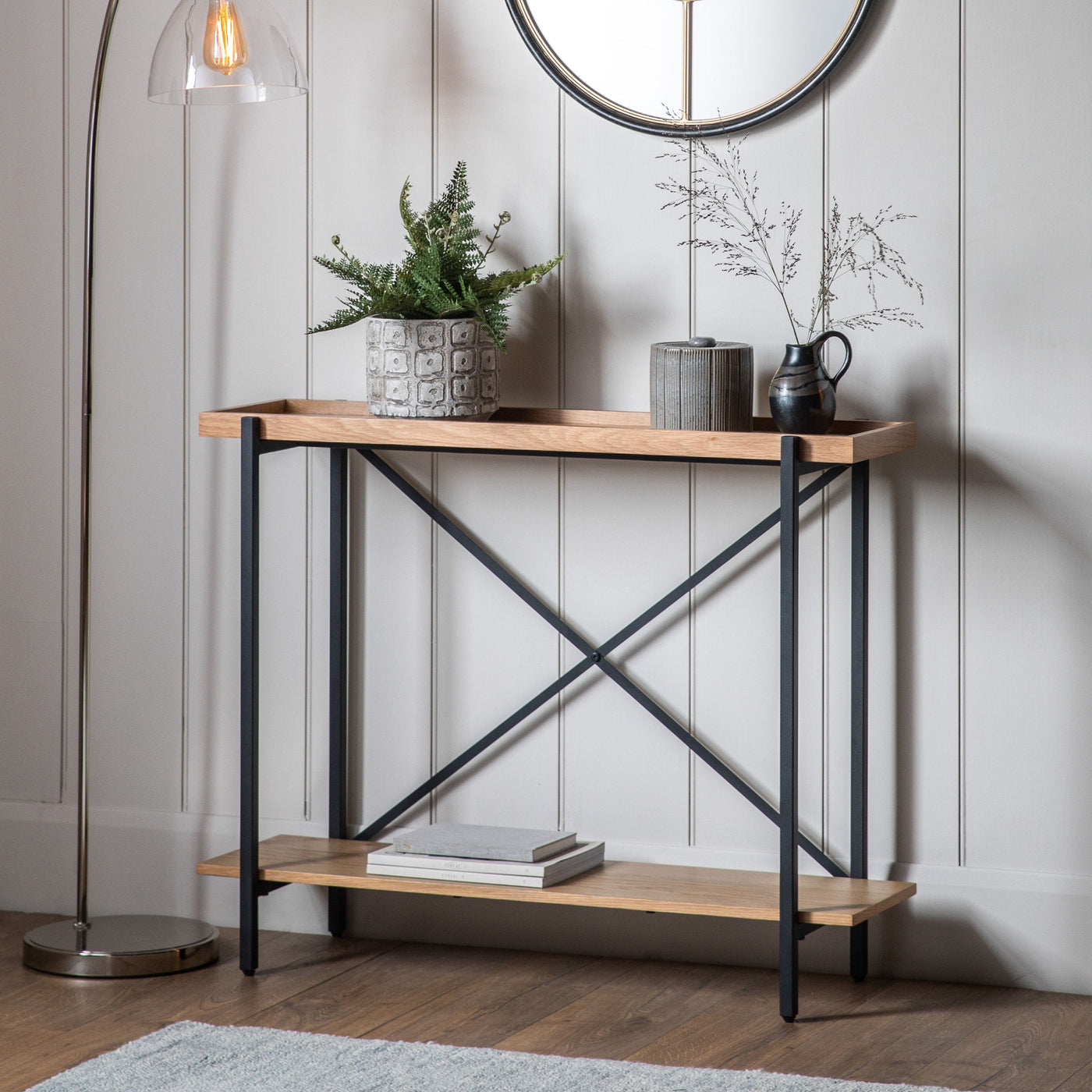 Bodhi Living Hartwell Console Table 1000x300x790mm House of Isabella UK