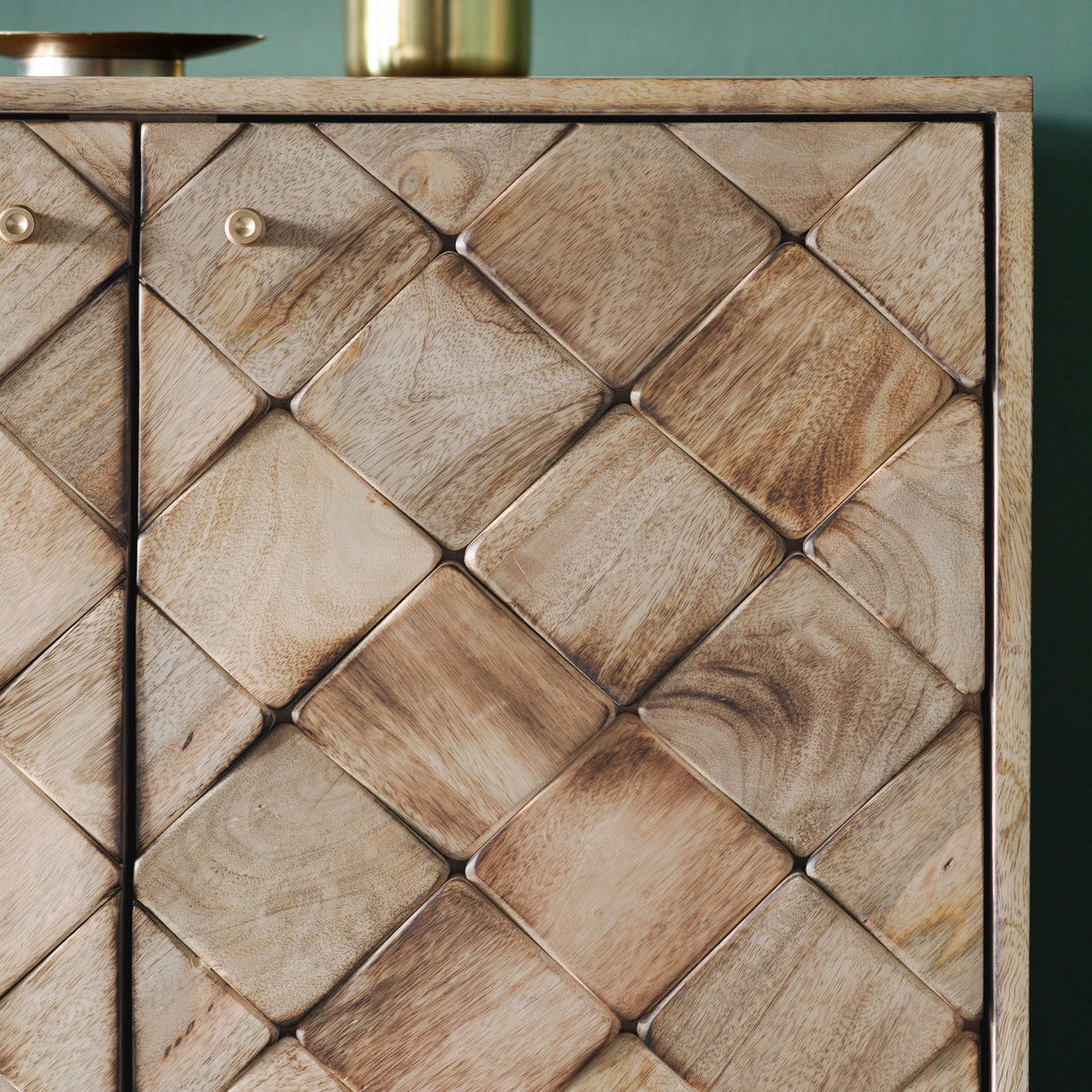 Hayle 2 Door Sideboard Burnt Wax.