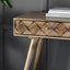 Hayle Console Table Burnt Wax.