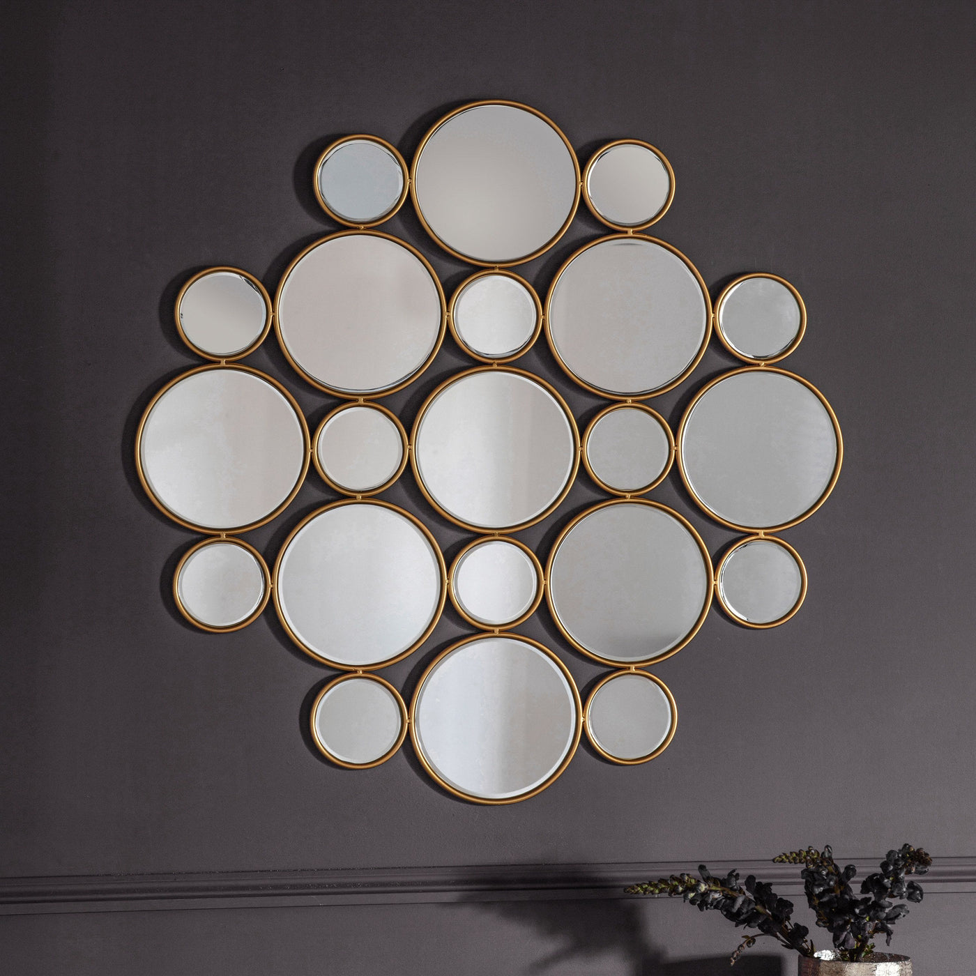 Bodhi Living Hesket Circles Mirror House of Isabella UK