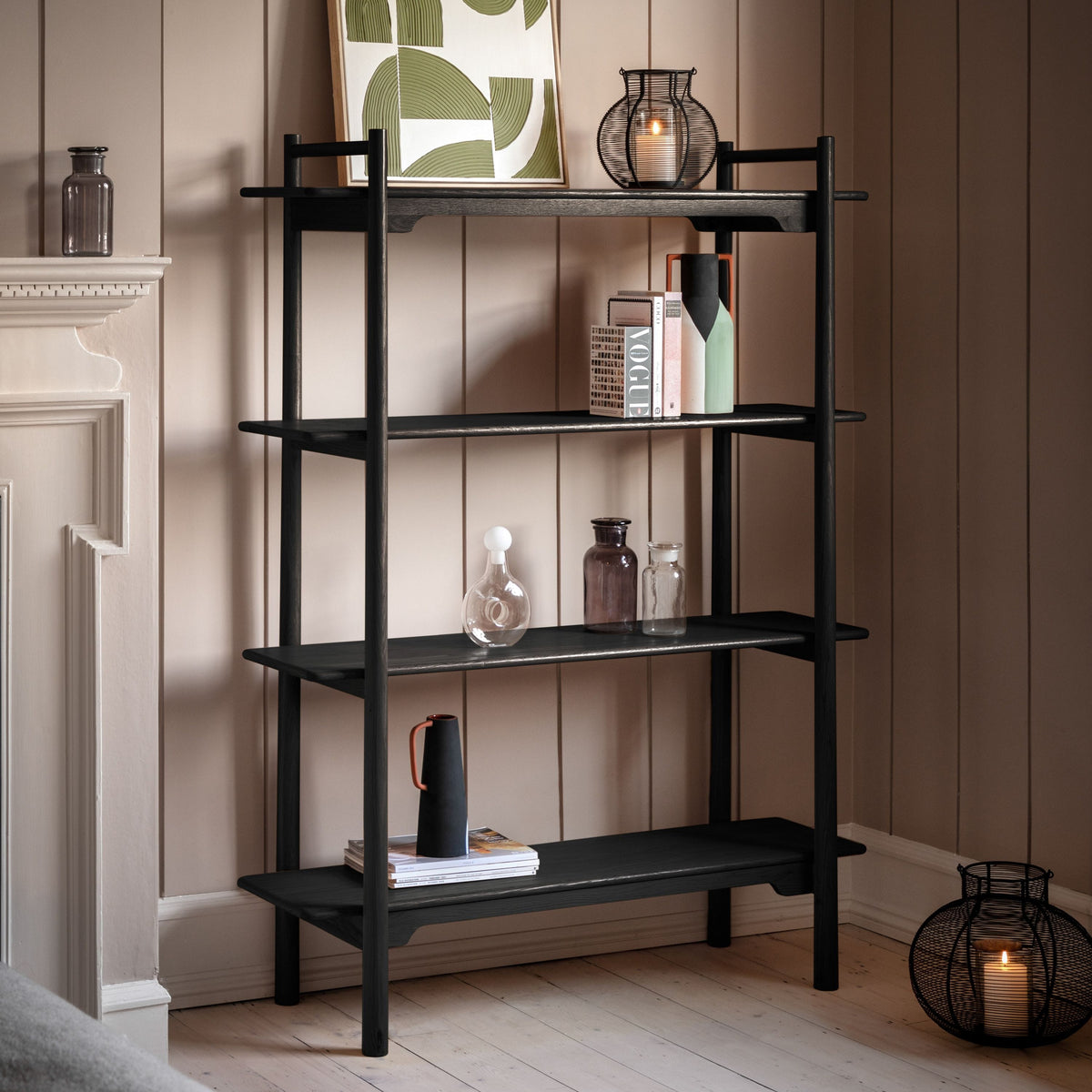 Highridge Open Display - Black.