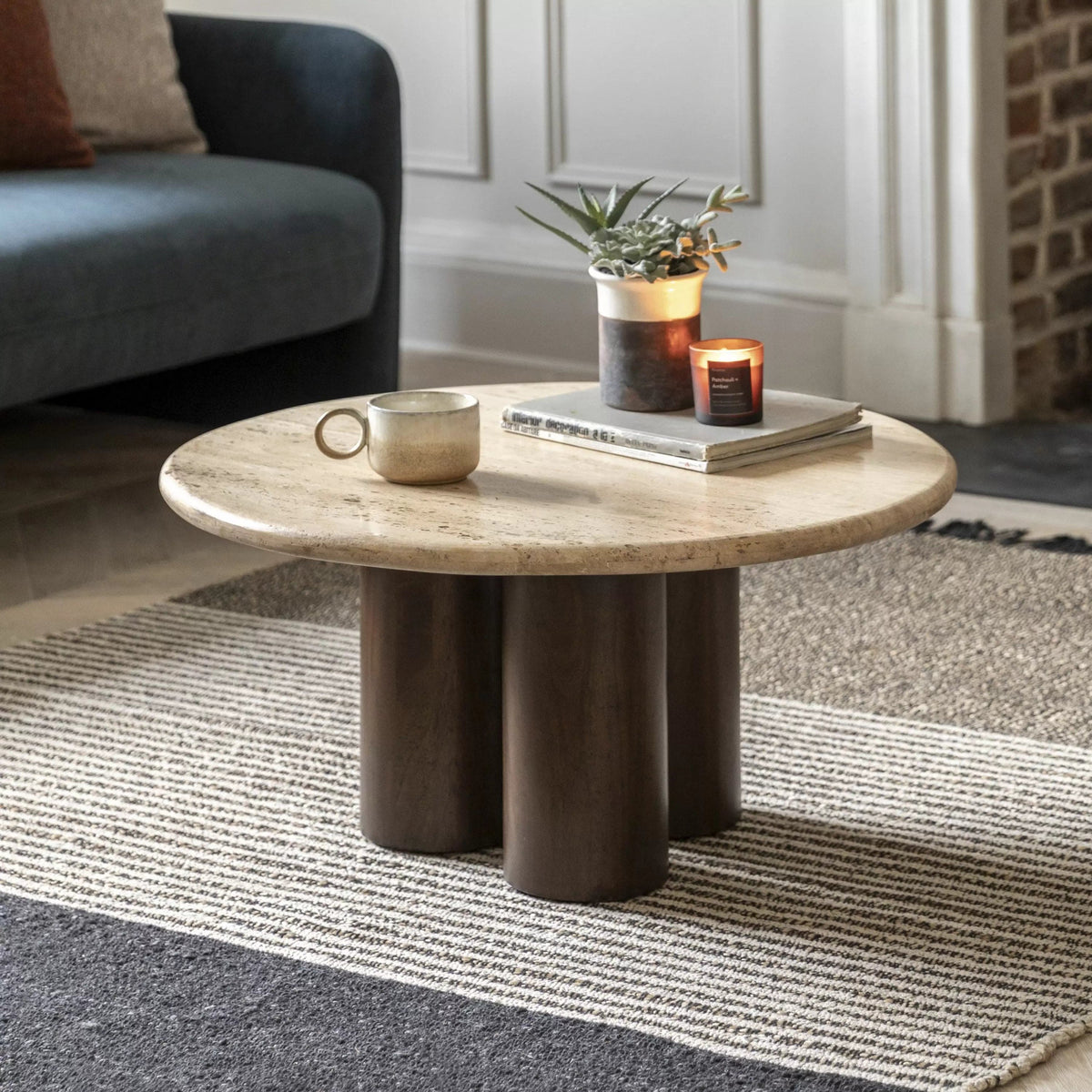 Hulcote Coffee Table 750x750x380mm.