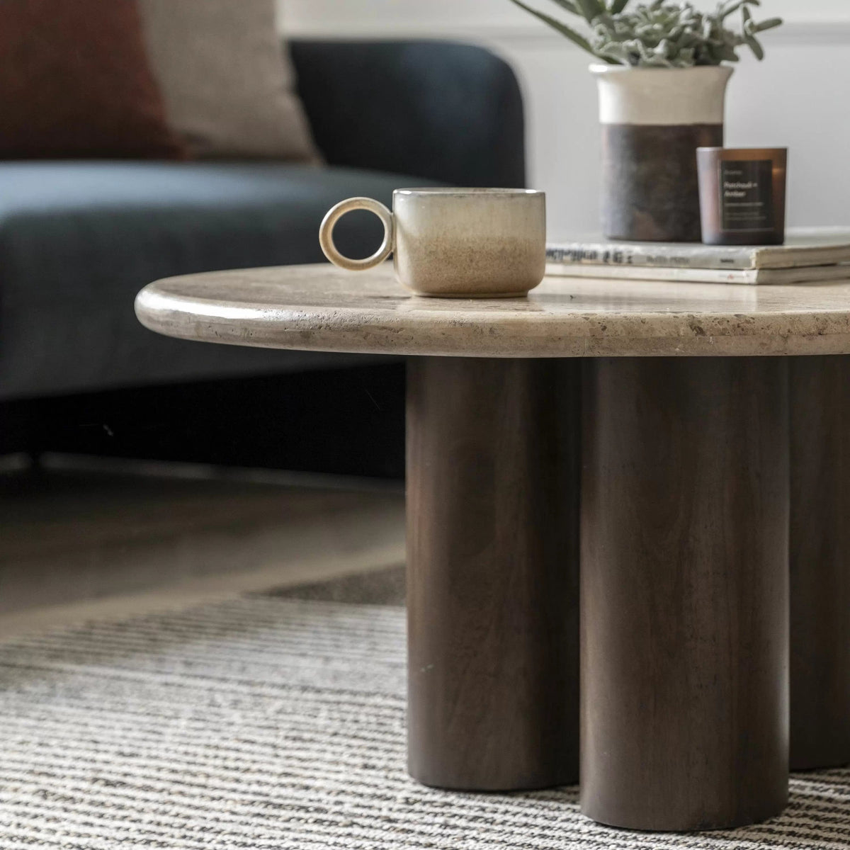 Hulcote Coffee Table 750x750x380mm.