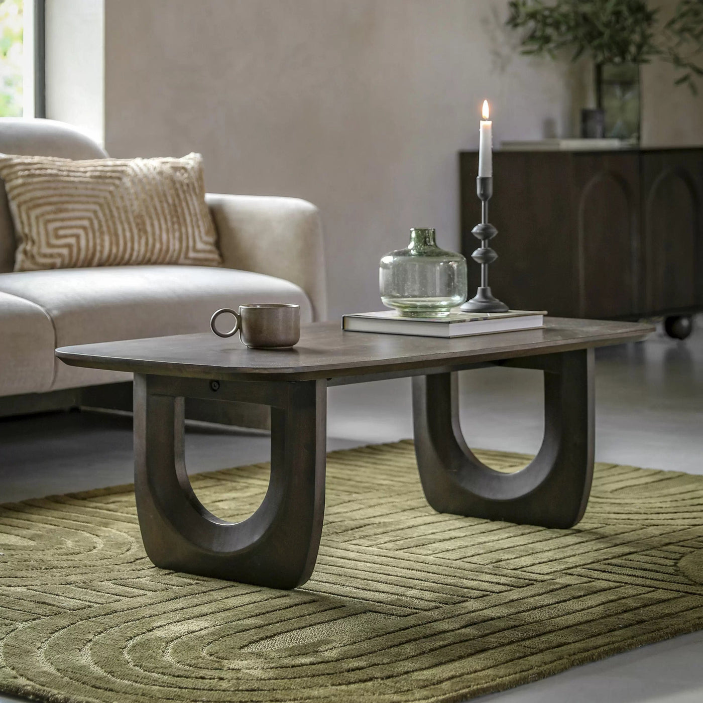 Bodhi Living Kilton Coffee Table 1200x600x400mm House of Isabella UK