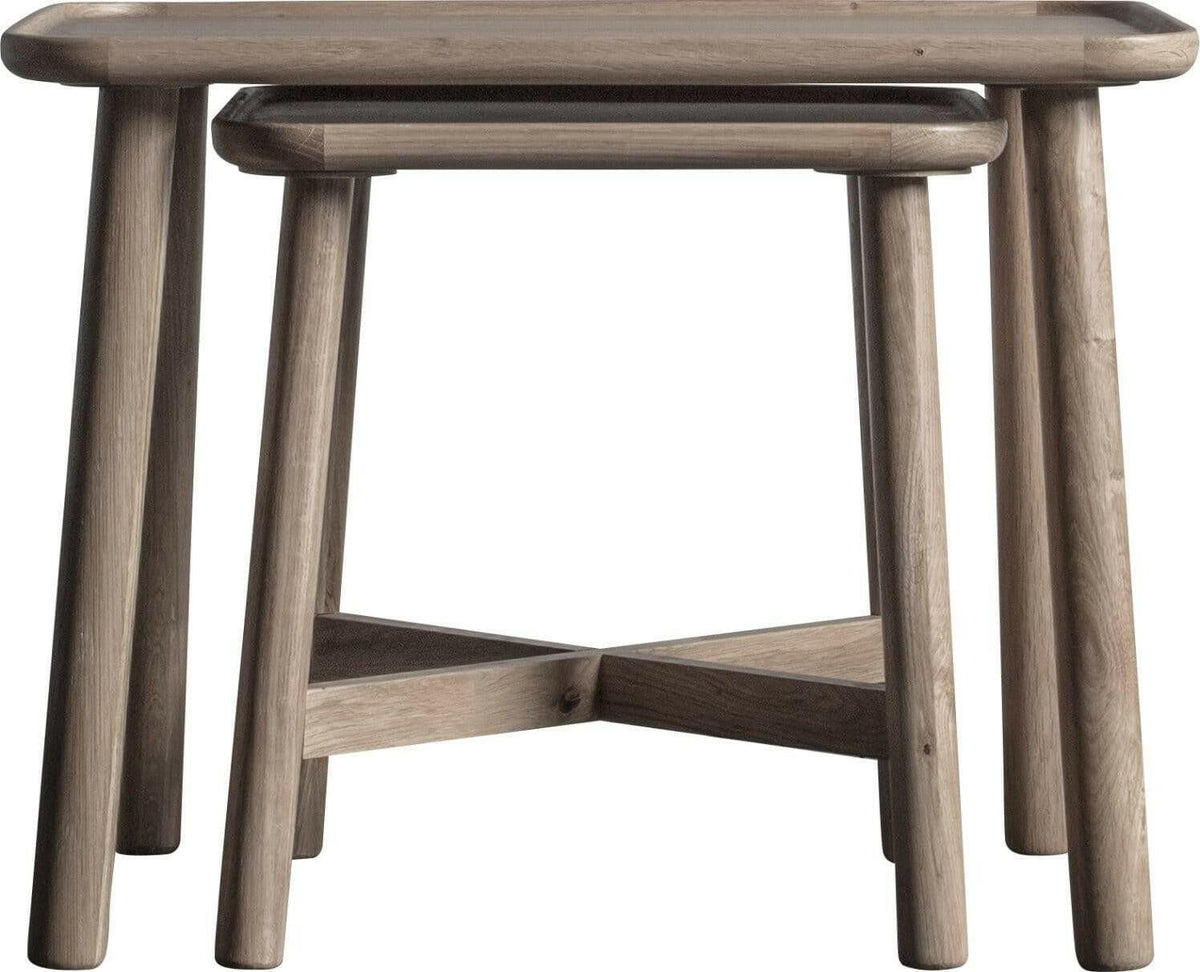 Corbridge Nest Of 2 Tables Grey.