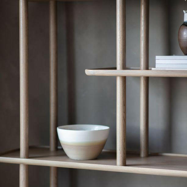 Corbridge Open Display Grey Oak.