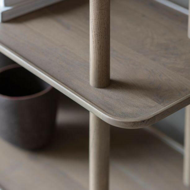 Corbridge Open Display Grey Oak.