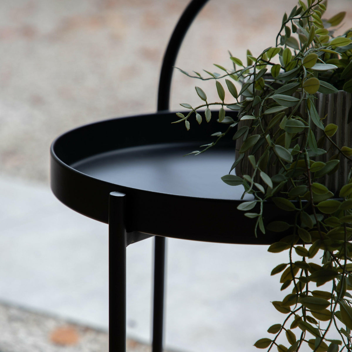 Dee Side Table Black.