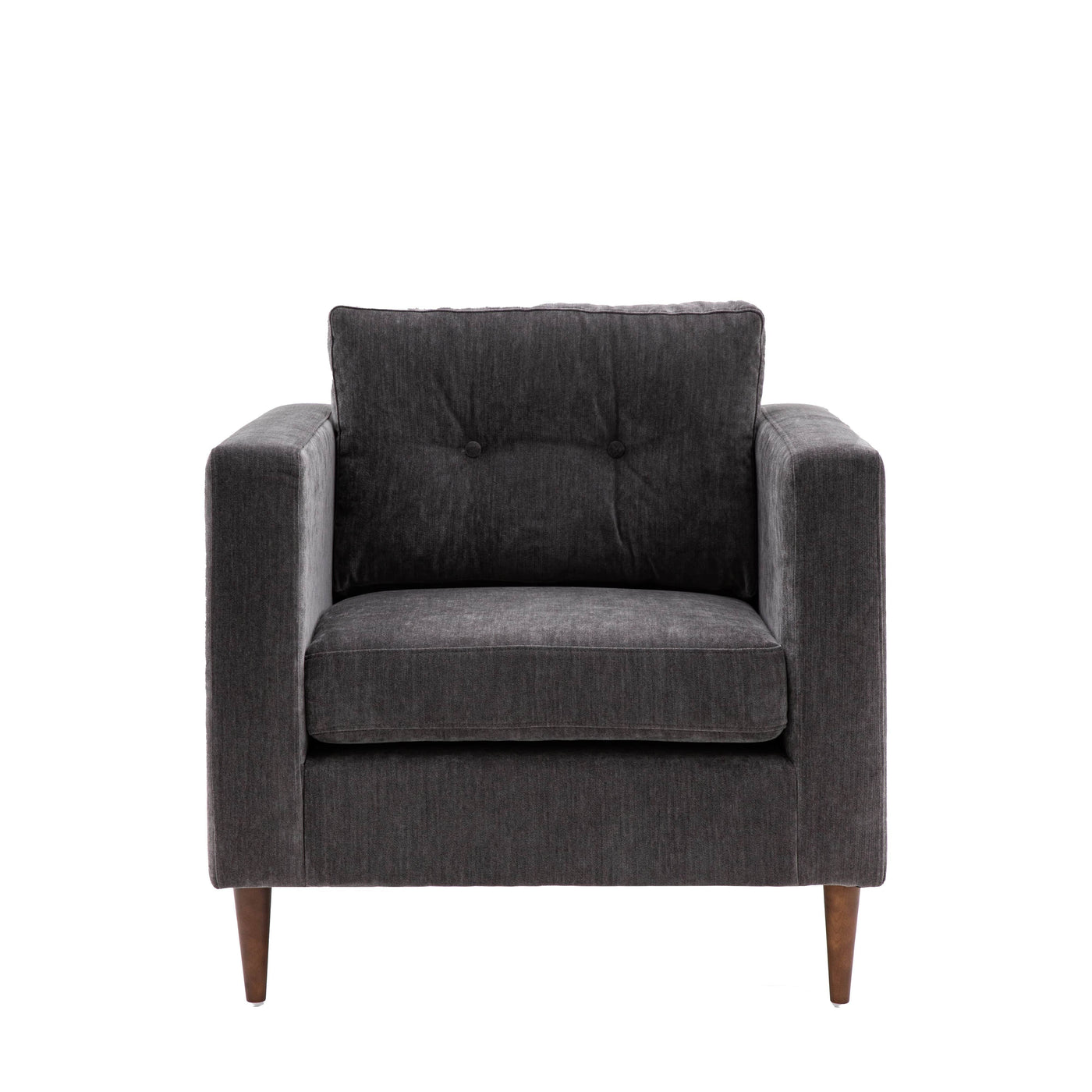 Bodhi Living Millbrook Armchair Charcoal House of Isabella UK