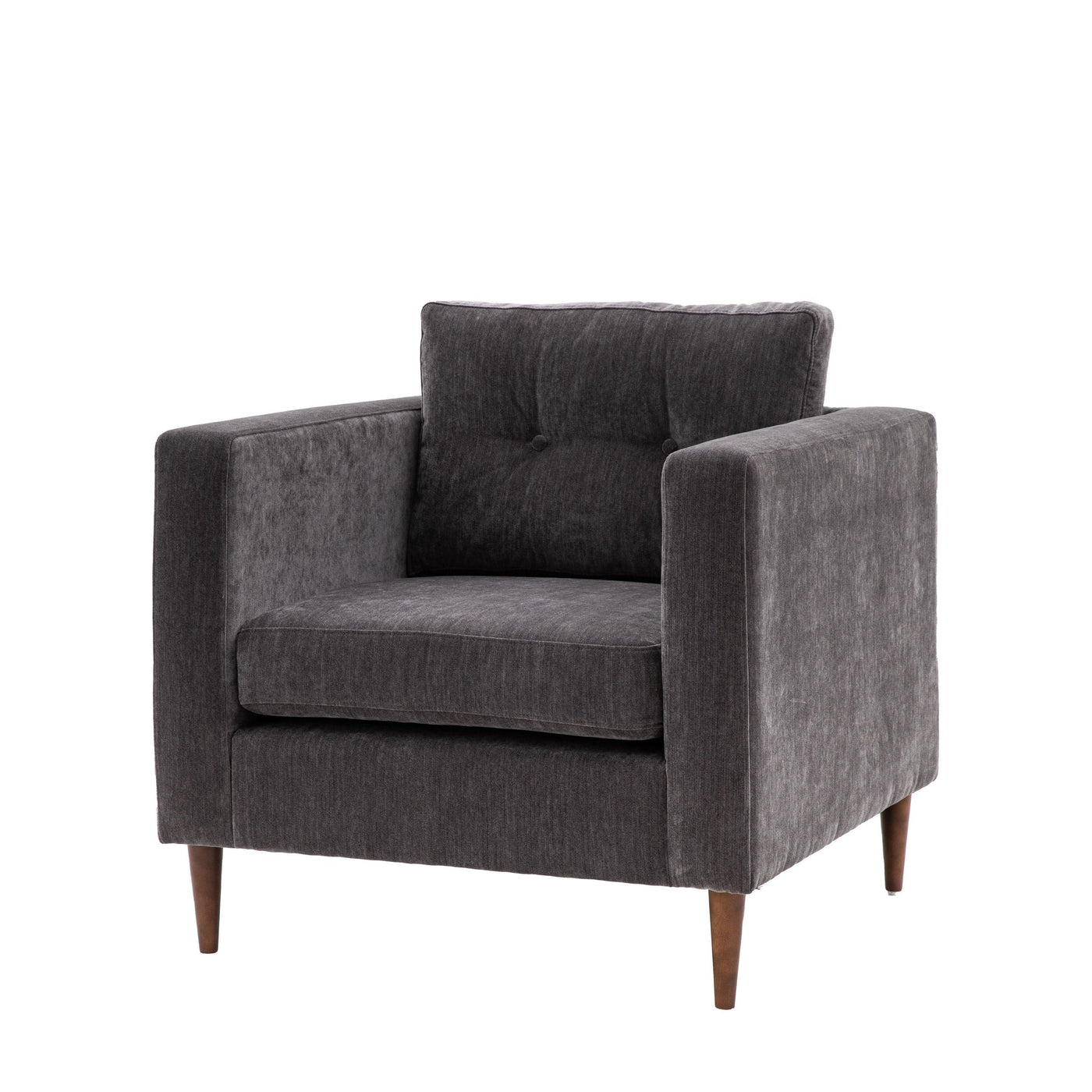 Bodhi Living Millbrook Armchair Charcoal House of Isabella UK