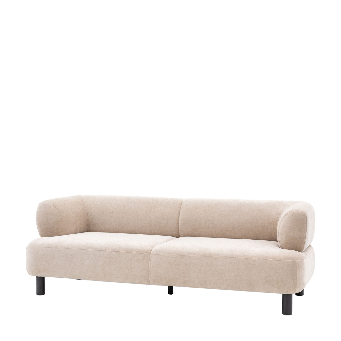 Bodhi Living Riseley 3 Seater Sofa Cream House of Isabella UK