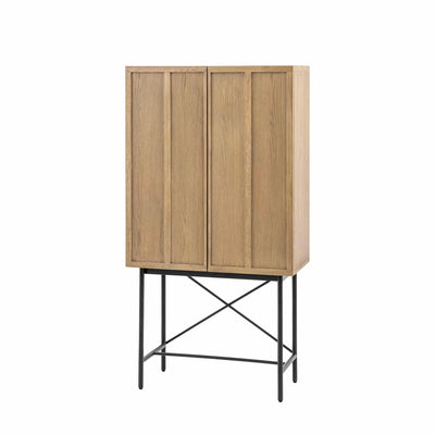 Bodhi Living Rosemergy 2 Door Cocktail Cabinet 850x400x1600mm House of Isabella UK