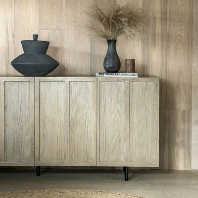 Bodhi Living Rosemergy 4 Door Sideboard 1664x450x700mm House of Isabella UK