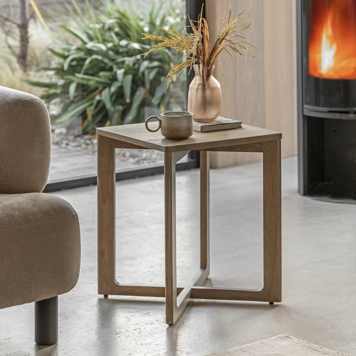 Rosemergy Side Table 450x450x550mm.
