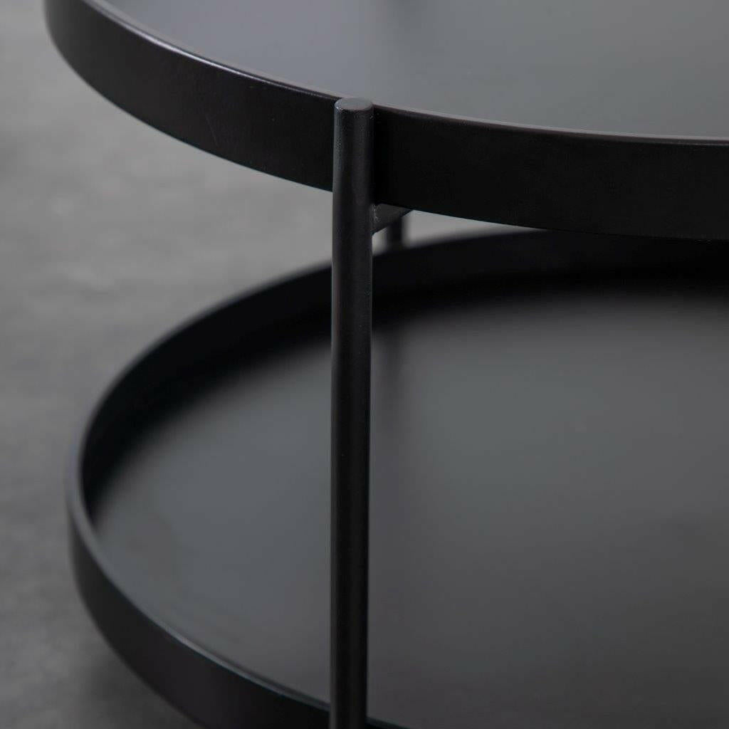 Golberdon Coffee Table Black 650x650x500mm.