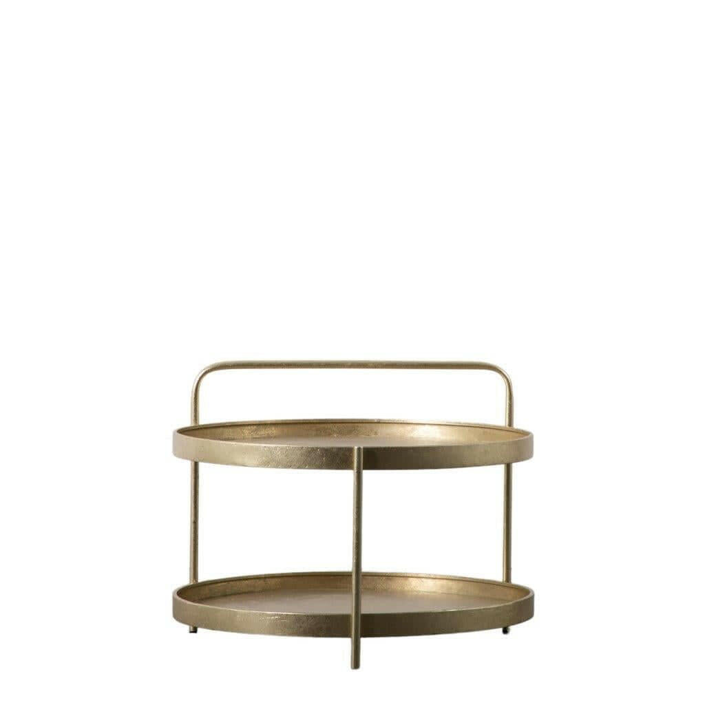 Golberdon Coffee Table Gold 650x650x500mm.