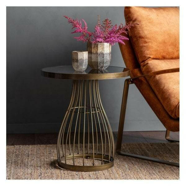 Greenley Side Table Bronze.