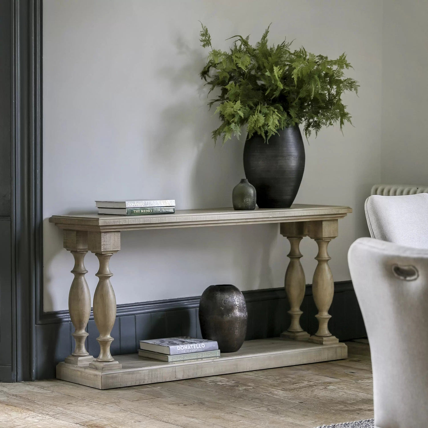 Bodhi Living Wakefield Console Table 1600x400x800mm House of Isabella UK