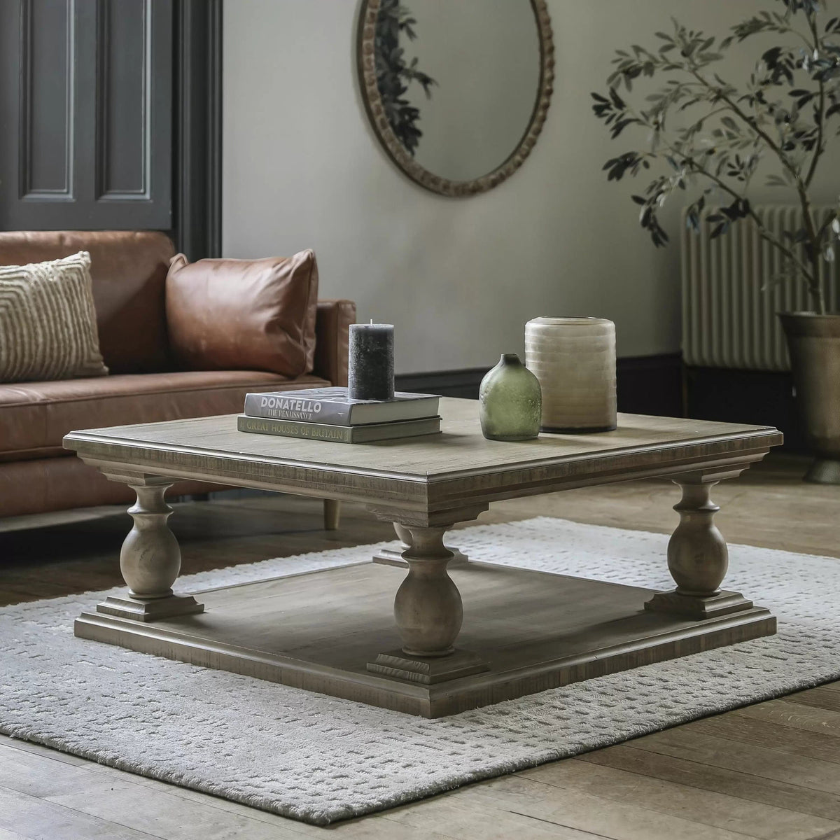 Wakefield Square Coffee Table 1000x400x1000mm.