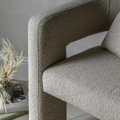 Bodhi Living Welton Armchair Taupe House of Isabella UK