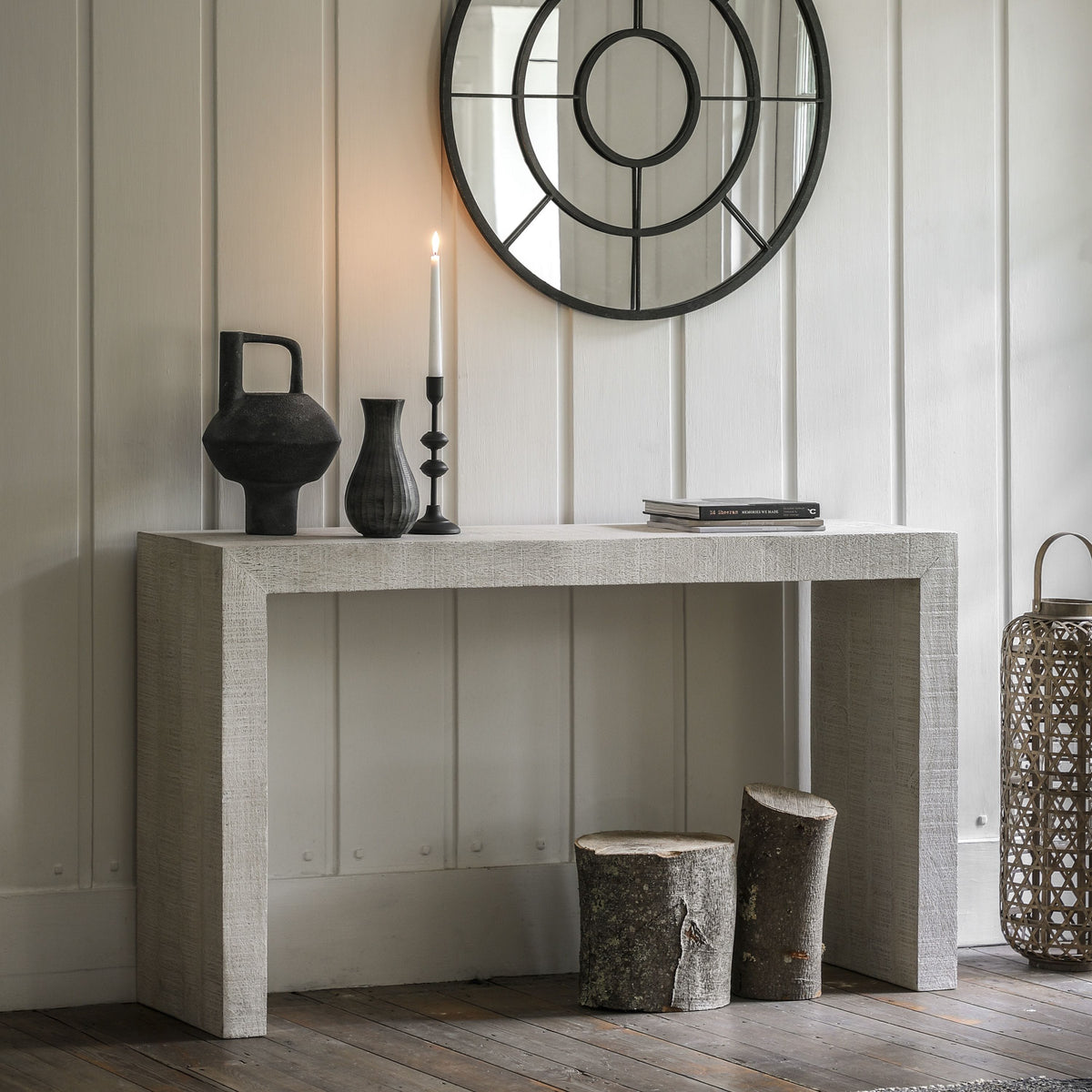 Wolsty Console Whitewash 1400x360x800mm.
