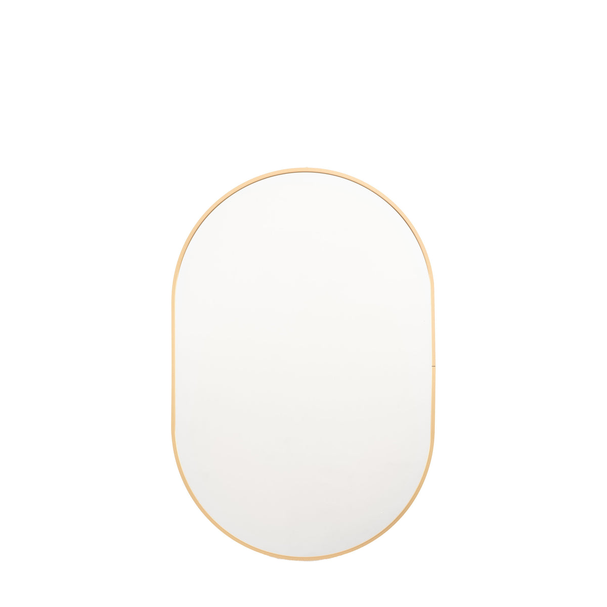 Boswyn Oval Gold Mirror - Small.