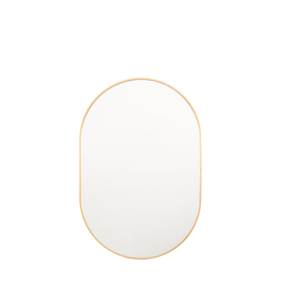 Bodhi Mirrors Boswyn Oval Gold Mirror - Small House of Isabella UK