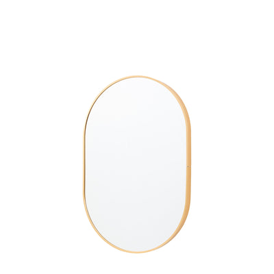 Bodhi Mirrors Boswyn Oval Gold Mirror - Small House of Isabella UK