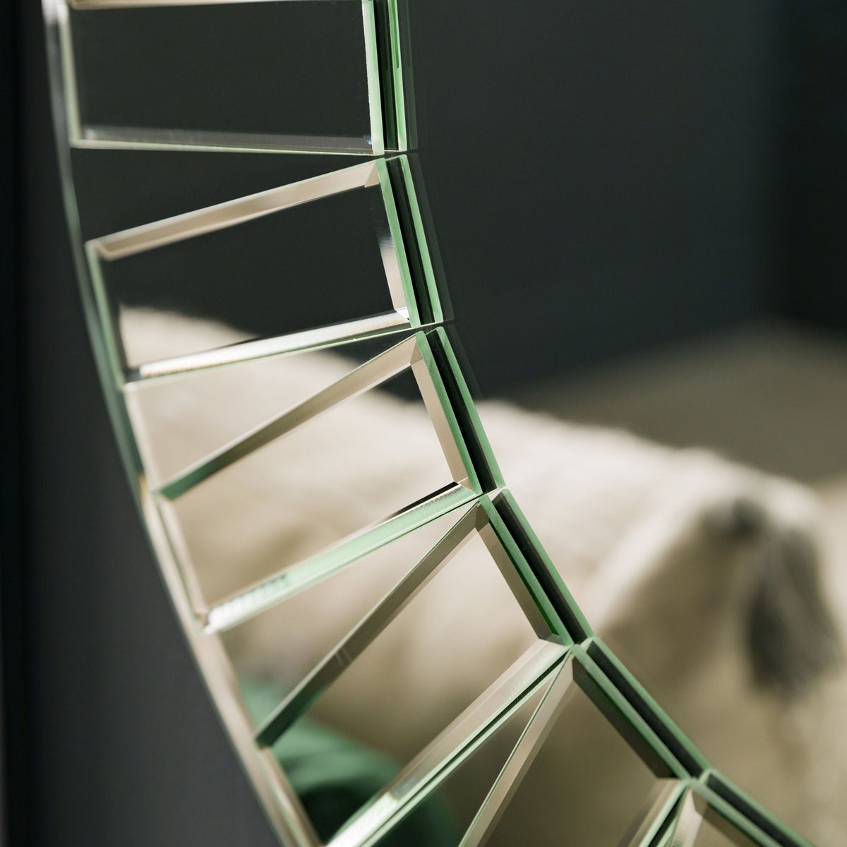 Downderry Round Mirror.