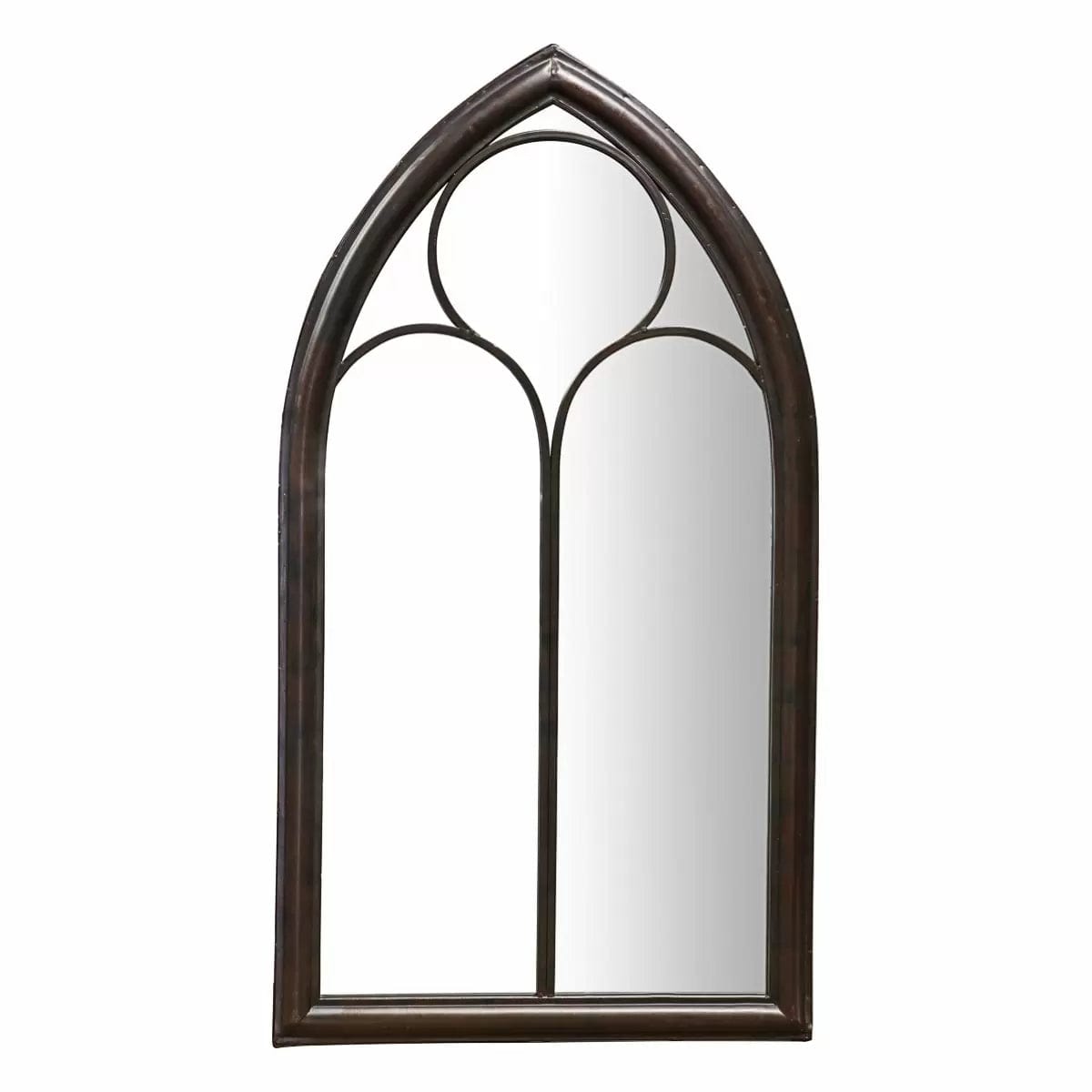 Bodhi Mirrors Downham Outdoor Mirror Noir 610x40x1120mm House of Isabella UK