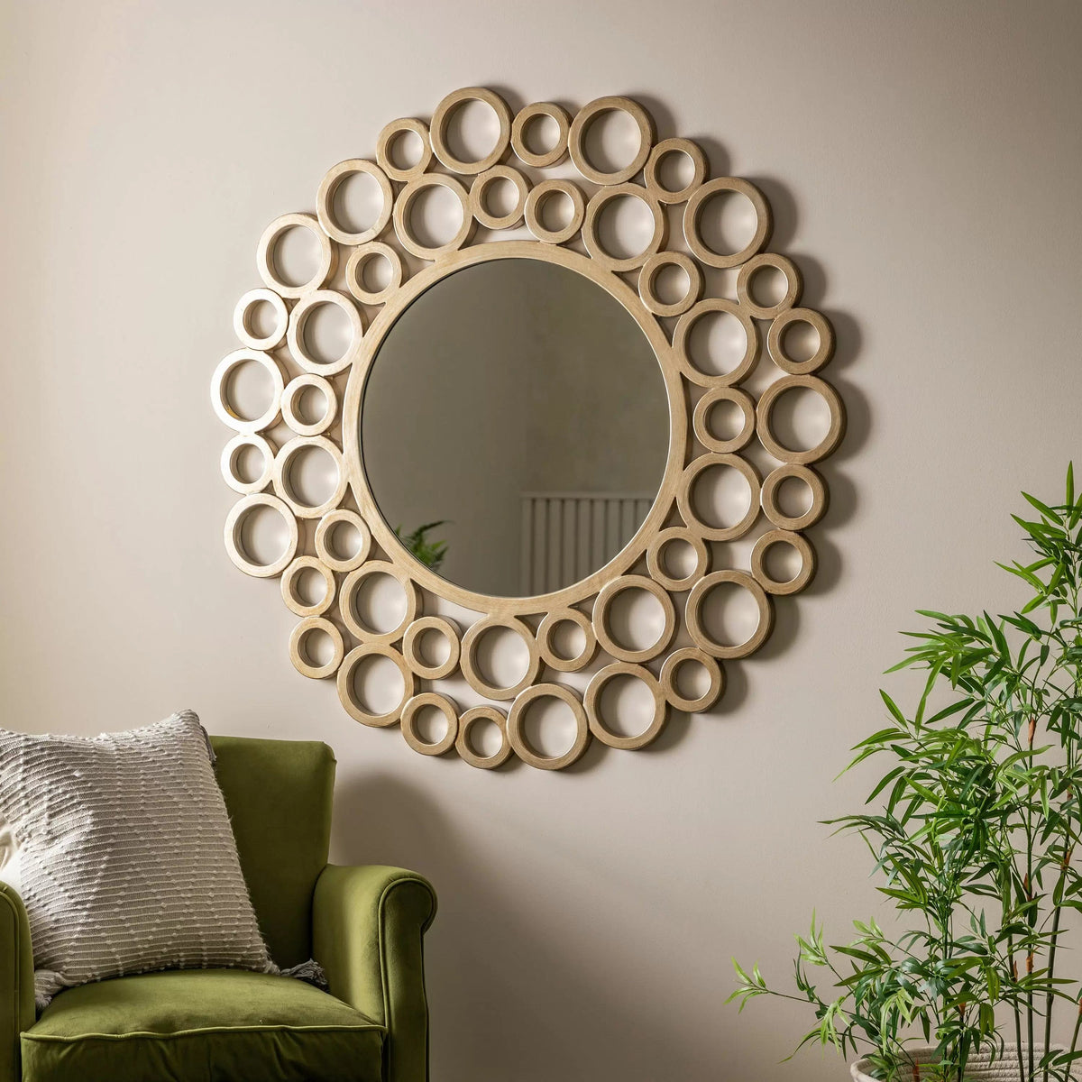 Hockliffe Mirror W1180 x H1180mm.