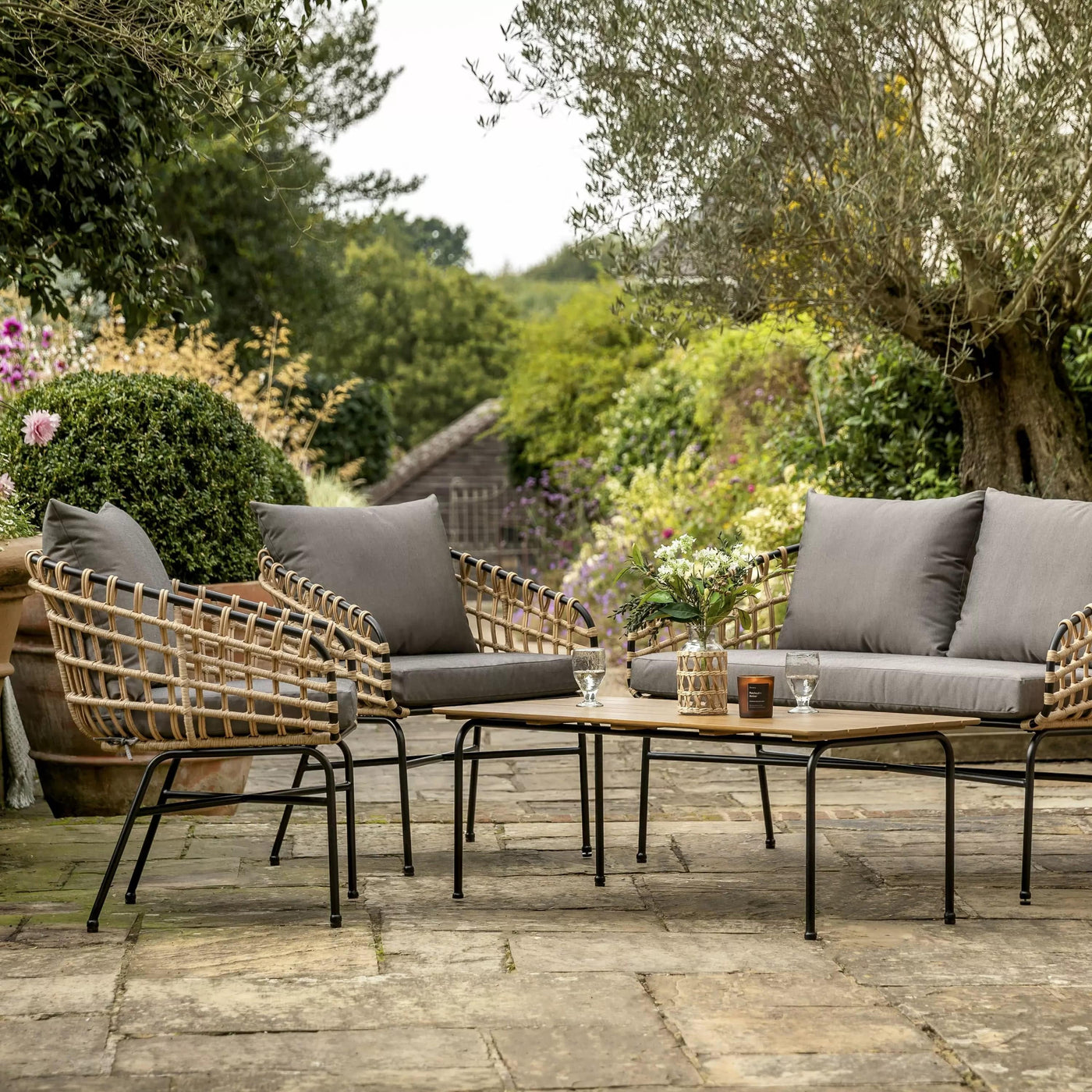 Bodhi Outdoors Antigua Lounge Set House of Isabella UK