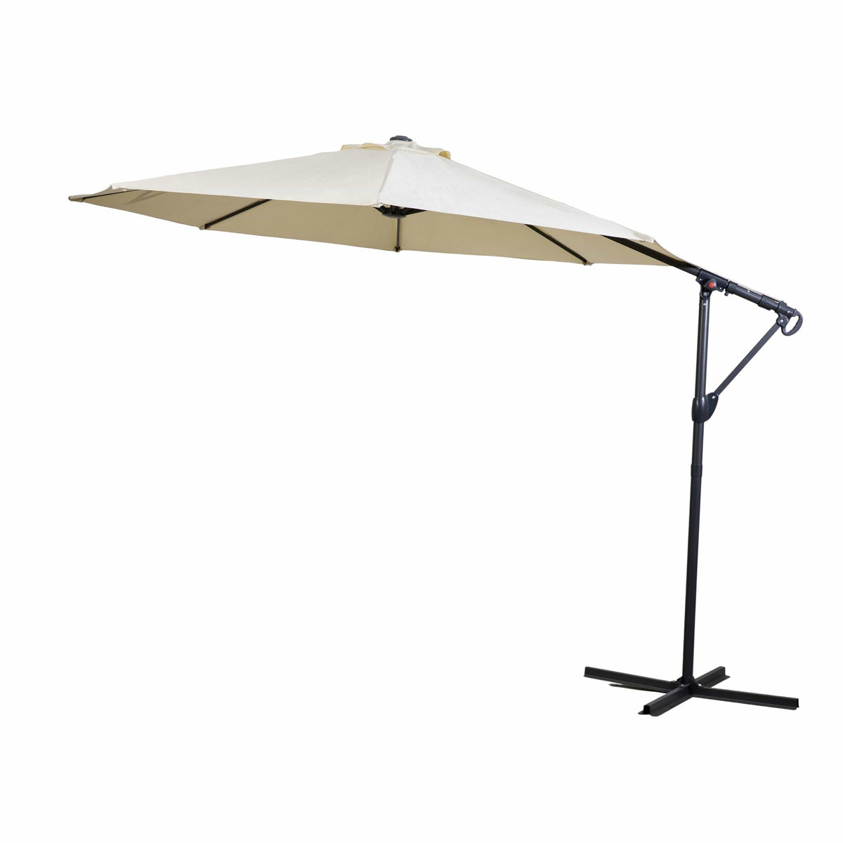 Heelands 3m Cantilever Parasol Cream.