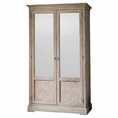 Bodhi Sleeping Dunbar 2 Mirror Door Wardrobe House of Isabella UK