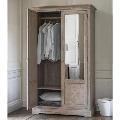 Bodhi Sleeping Dunbar 2 Mirror Door Wardrobe House of Isabella UK