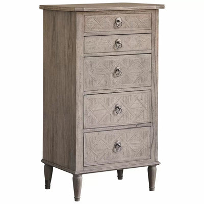 Bodhi Sleeping Dunbar 5 Drawer Lingerie Chest House of Isabella UK