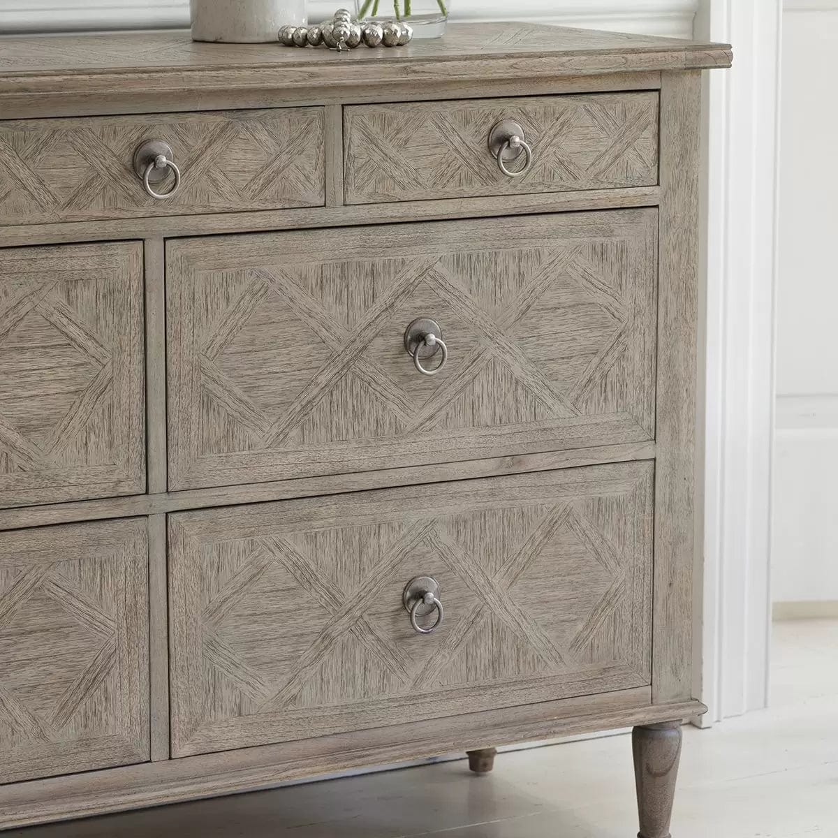 Bodhi Sleeping Dunbar 7 Drawer Chest House of Isabella UK