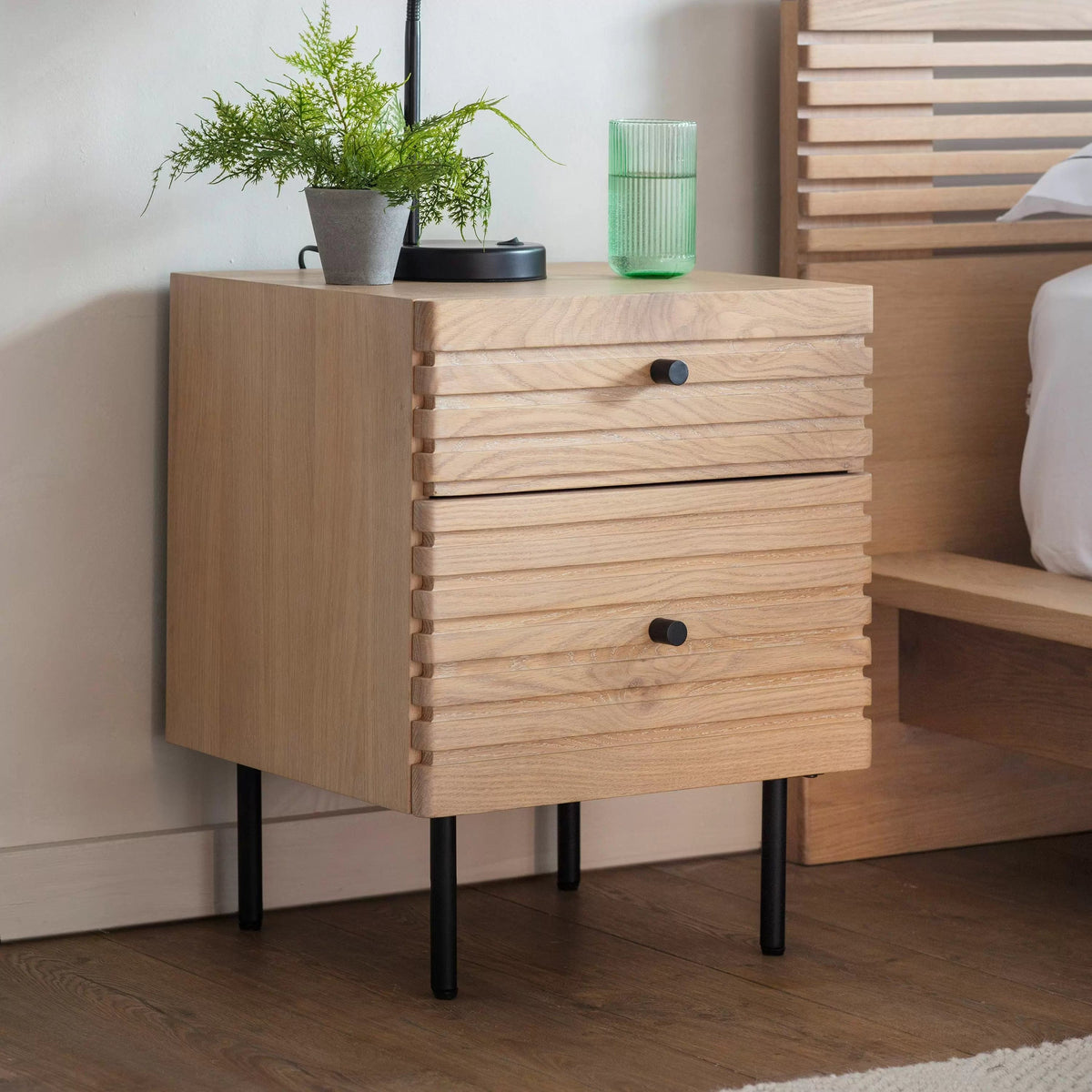 Ealing 2 Drawer Bedside.