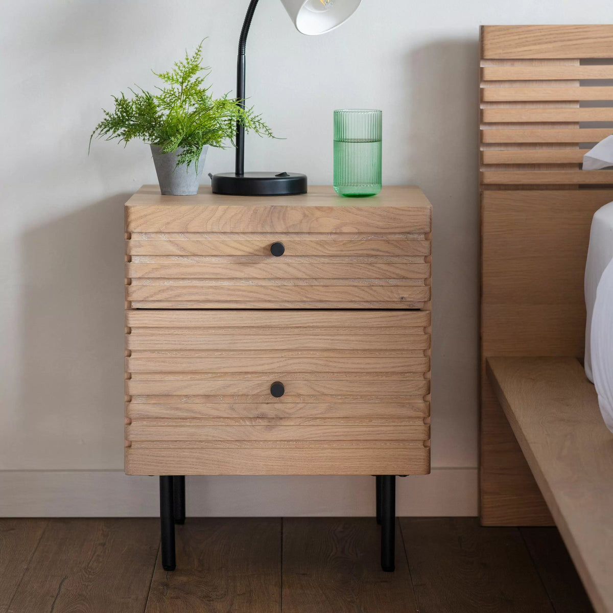 Ealing 2 Drawer Bedside.