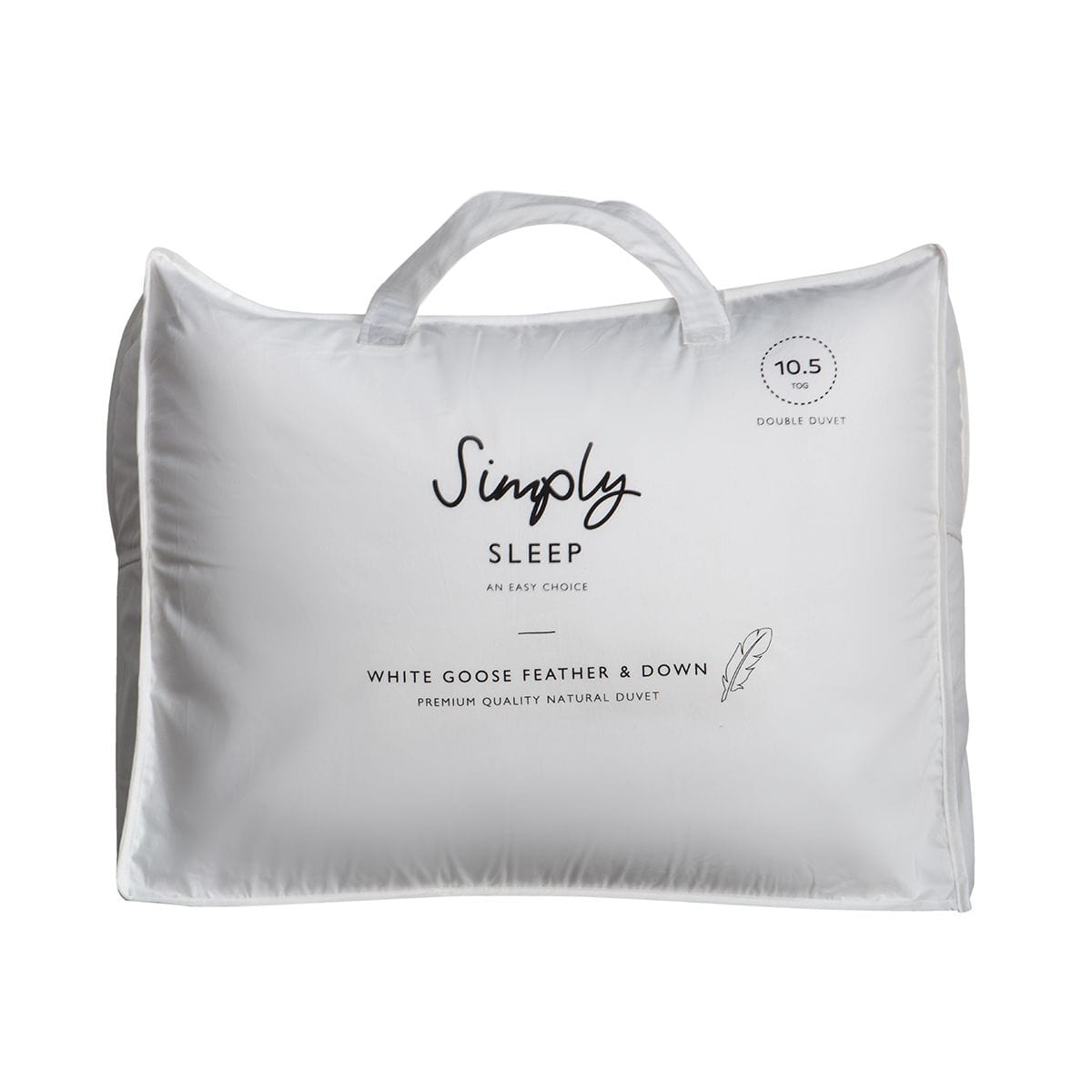 Bodhi Sleeping Grangesands Sleep White Goose Feather & Down King Duvet House of Isabella UK