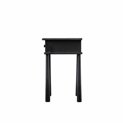 Bodhi Sleeping Holbeach 1 Drawer Bedside Black House of Isabella UK