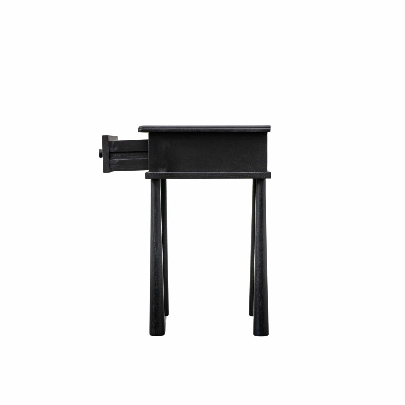 Bodhi Sleeping Holbeach 1 Drawer Bedside Black House of Isabella UK