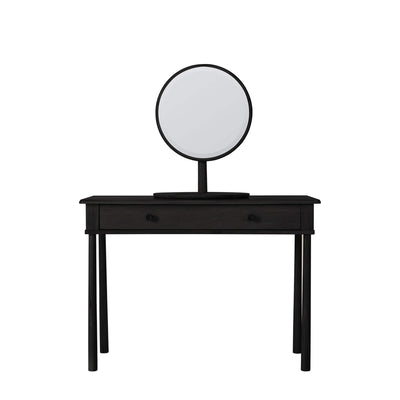 Bodhi Sleeping Holbeach Dressing Table With Drawer Black House of Isabella UK