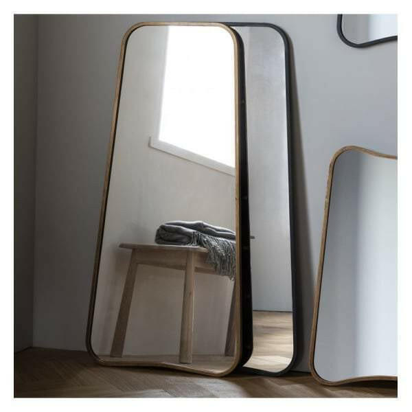 Coverack Gold Leaner Mirror W585 x H1220mm.