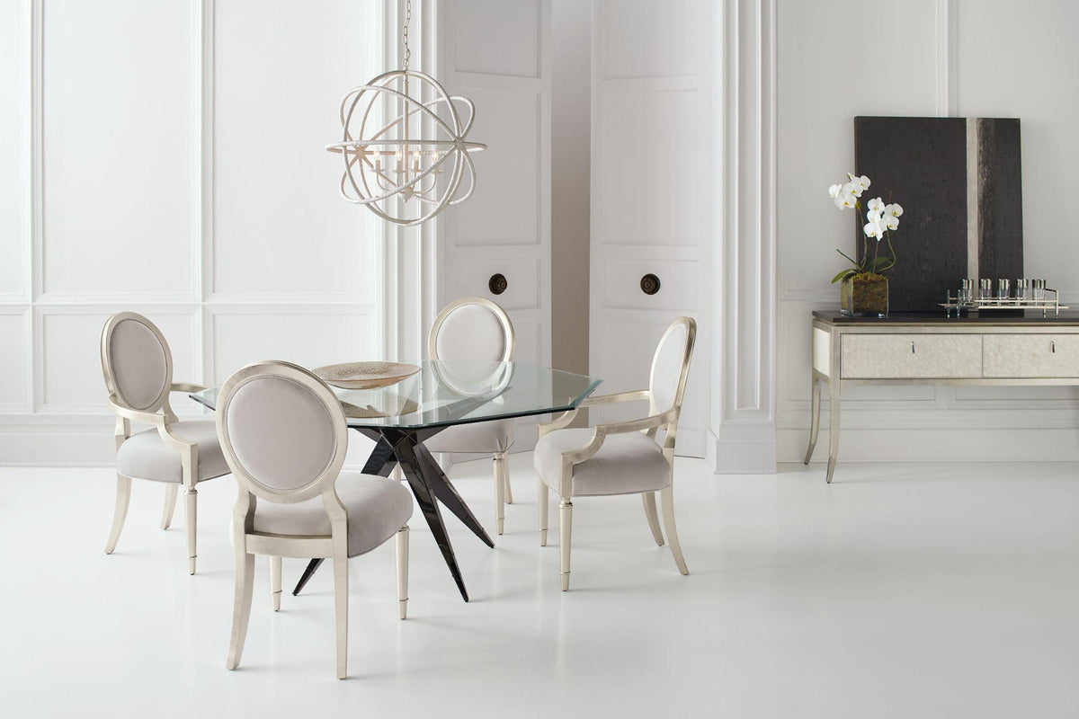 Caracole Twinkle Twinkle Base Dining Table.
