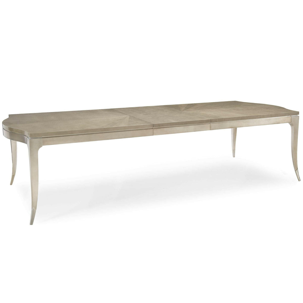 on a Silver Platter Dining Table.