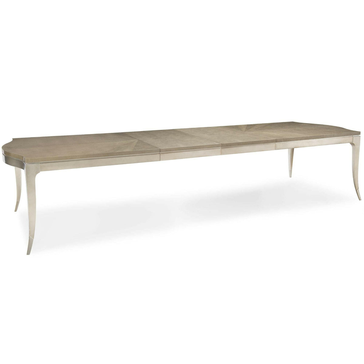 on a Silver Platter Dining Table.