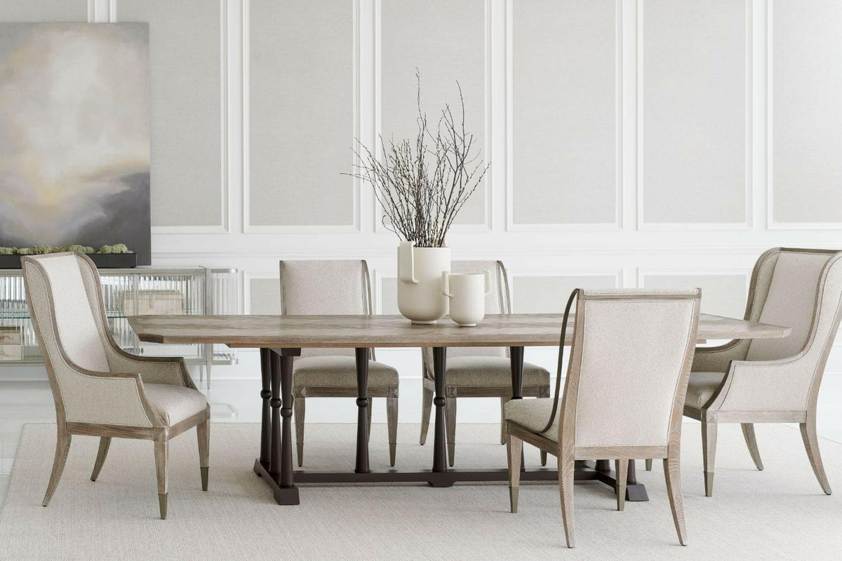 Open Arms Dining Chair with Arm.