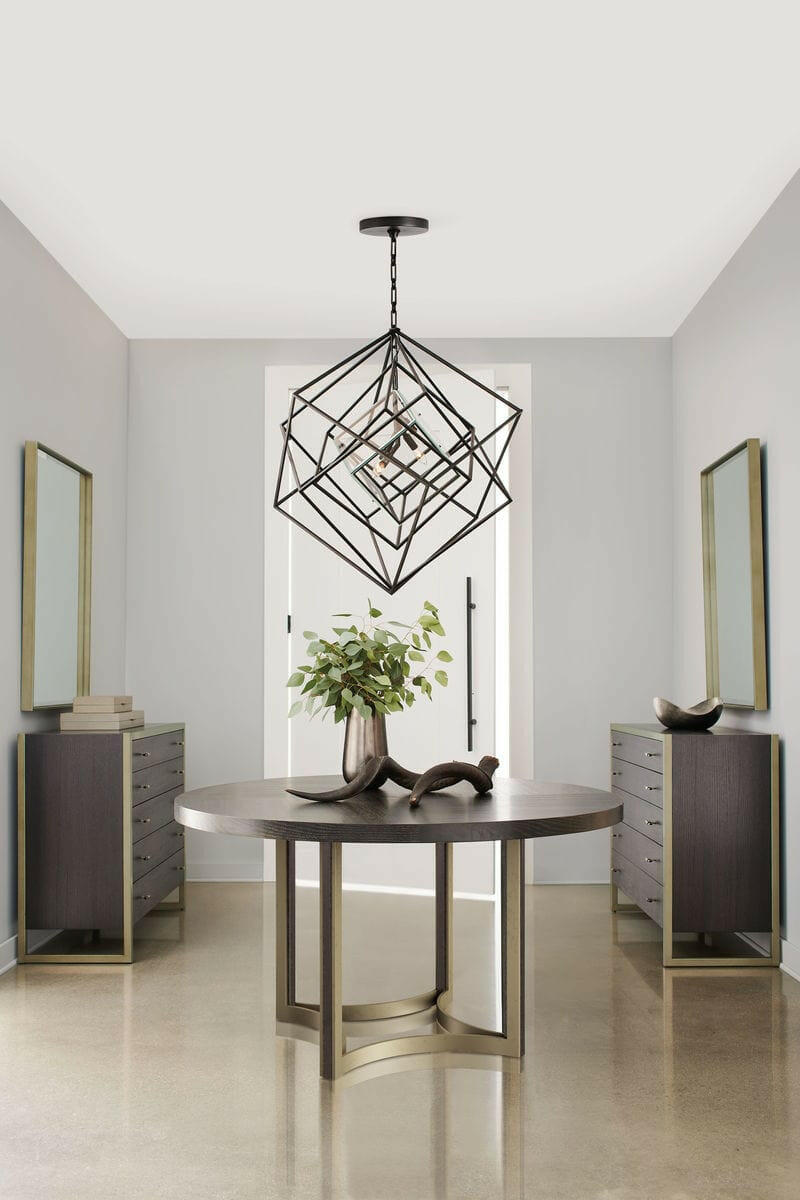 Remix Cerused Table 56".