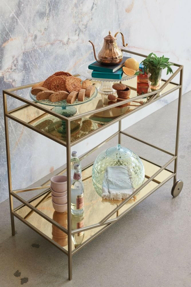 Vector Bar Cart.